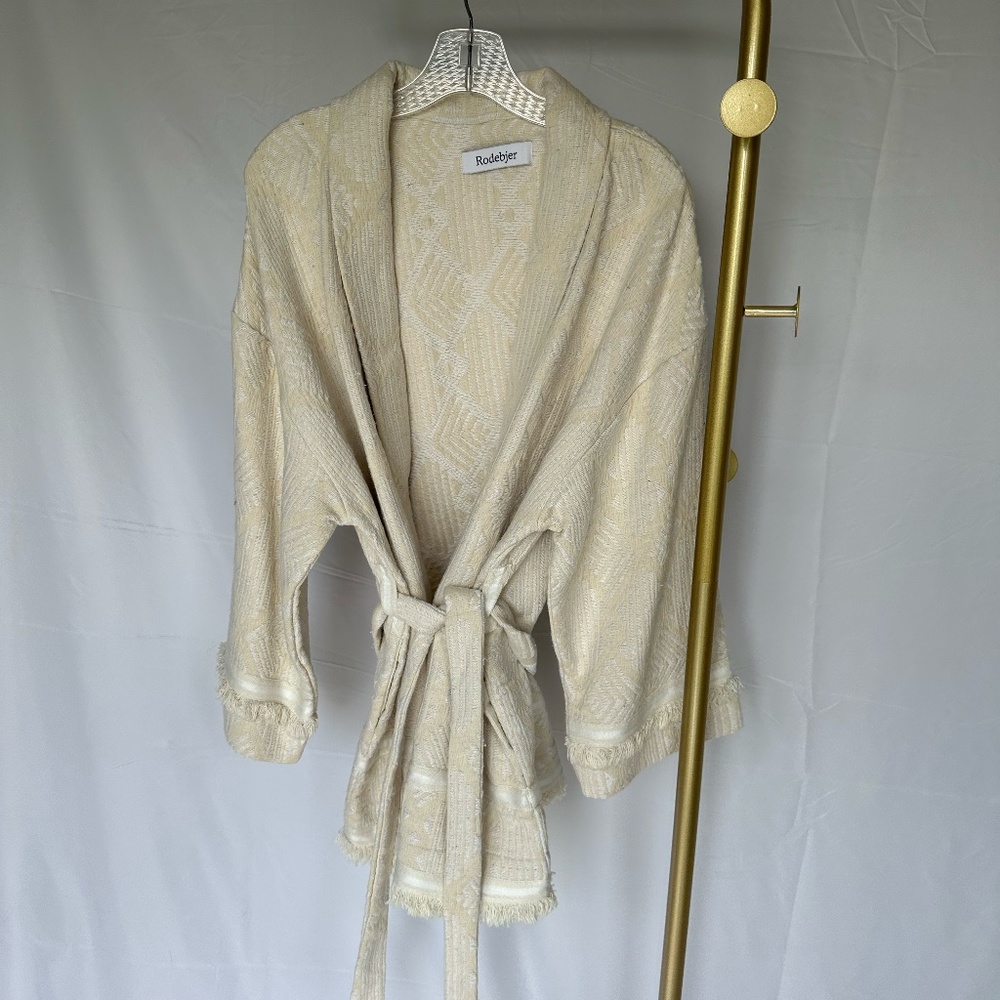 Rodebjer beige jacket/ robe